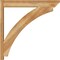 Ekena Millwork Thorton Slat Rough Sawn Outlooker, Western Red Cedar, 6"W x 36"D x 36"H OUT06X36X36THR06RWR - alternate 3